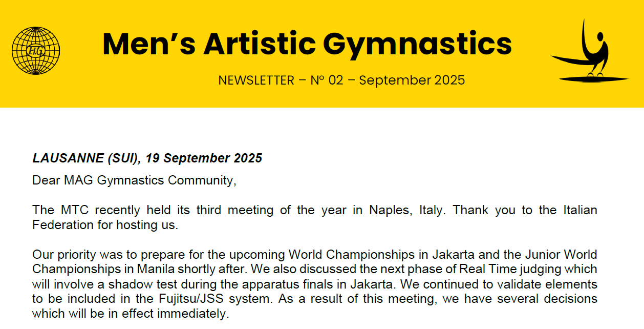 NewsLetter (2) MAG 2025 - 2028 September 2025