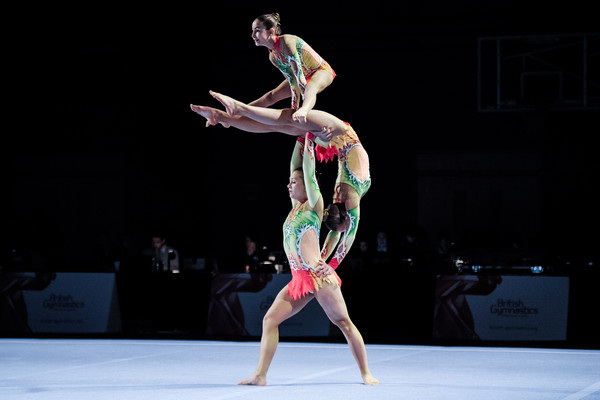 Women's Trio Acrobatic Gymnastics